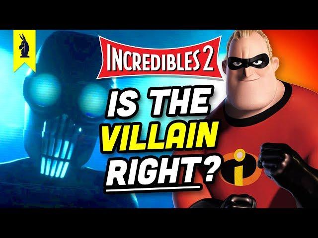 The Philosophy of Incredibles 2: Why Screenslaver is RIGHT – Wisecrack Quick Take