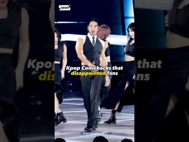 Kpop Comebacks that disappointed fans #kpop #trending #fypシ #viral #trend #fyp