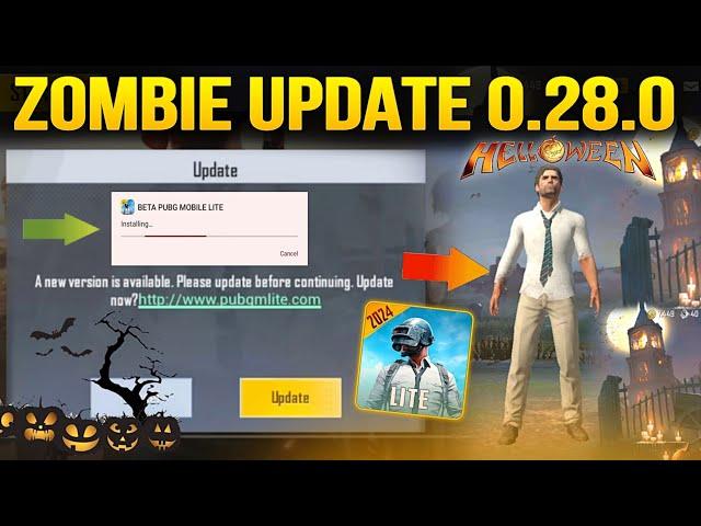 Zombie Mode Update 0.28.0 | Pubg Mobile Lite New Update | Pubg Lite New Update | New Update#PubgLite