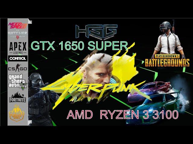 CYBERPUNK 2077 // GTX 1650 SUPER + RYZEN 3 3100 + 16GB RAM Low/Ultra 1080p Benchmark