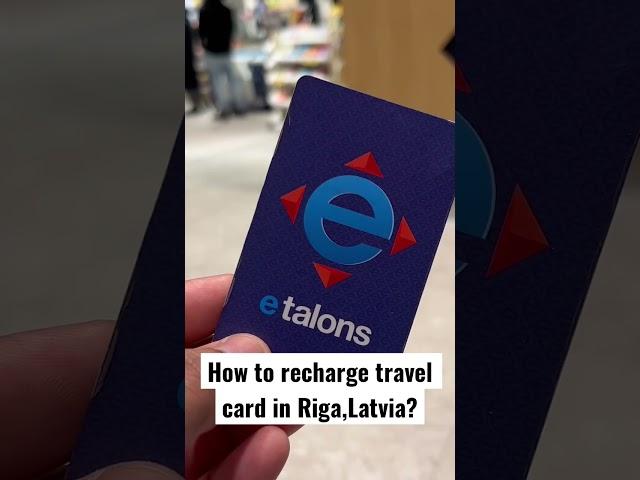 How to recharge travel cards in Riga,Latvia #latvia #riga #mallu #studentlifeinlatvia #indian #uk