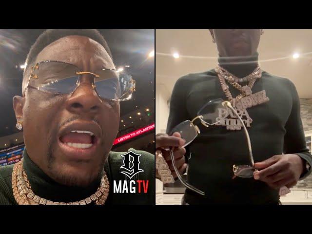 "Them Fake" Boosie Breaks His Cartier Glasses & Gets Into A Heated Debate Wit His Patna's! 