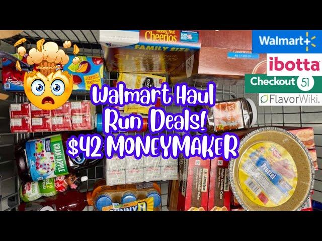 Walmart Haul! Run Deals $42.95 Moneymaker! 11/01 #walmartdigitalcouponing