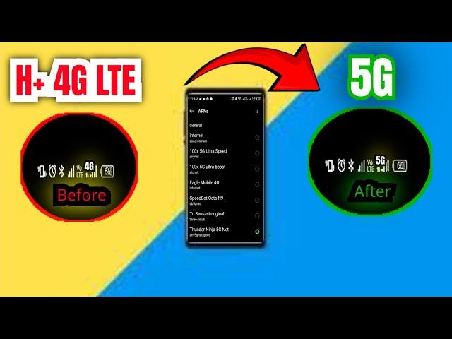 2024 APN Settings Enable 5g in 4g Phone / best 5g APN settings