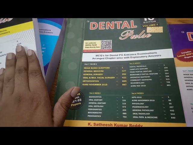 DENTAL PULSE 16th EDITION REVIEW | NEET MDS PREPARATION BOOK