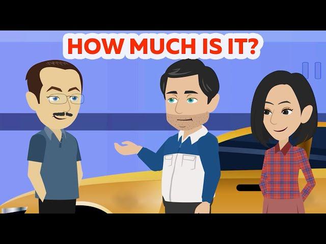 HOW MUCH IS IT? - Buying a Used Car | English Conversation for Real Life