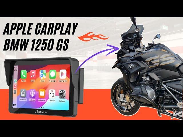 Motorrad & Apple CarPlay mit Carpuride: Praxistest und Fahraufnahmen!