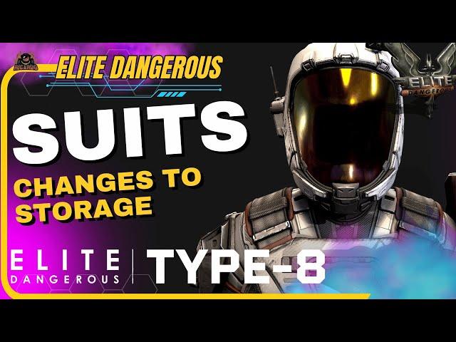 Massive Changes to Suit Capacity in Elite Dangerous / Type 8 Update!