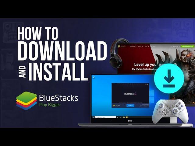 How to download bluestacks in laptop