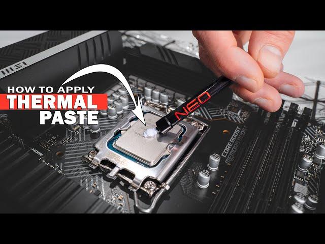 How to Apply Thermal Paste to a CPU