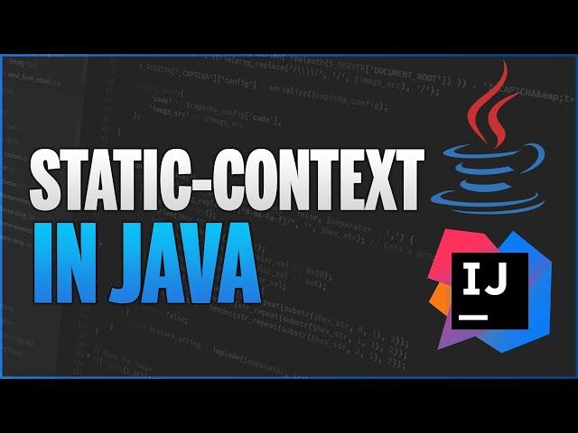 Static in Java VERSTEHEN (in 9 min) - Java Programmieren Lernen - 31