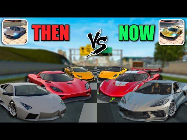 Extreme Car Driving || THEN VS NOW ! 