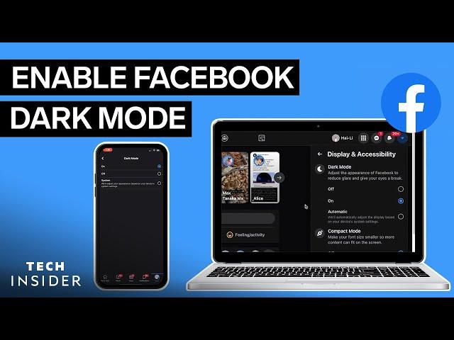 How To Enable Facebook Dark Mode