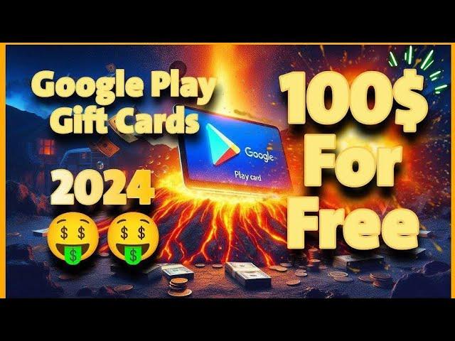 Get FREE Google Play Gift Cards - $100 Redeem Google Play Gift Card