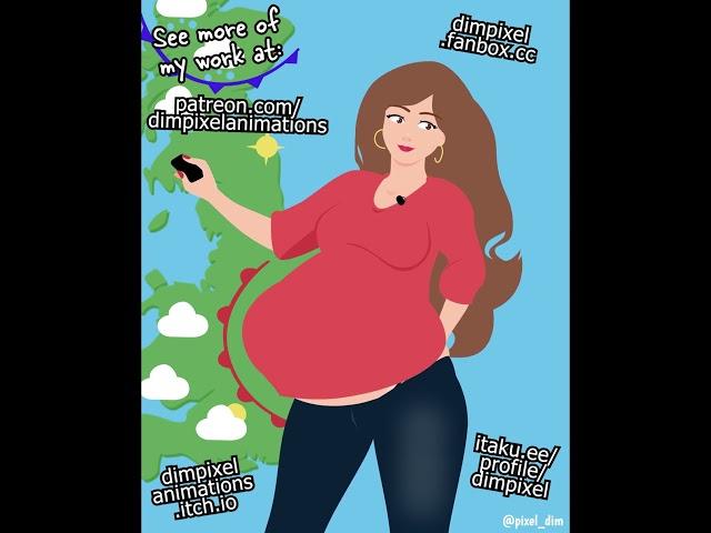 Pregnant Eira. #pregnancy  #anime  #pregnant  #bigbelly