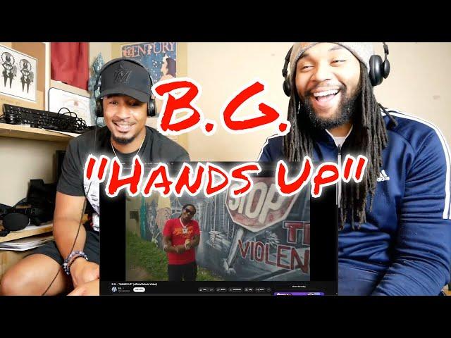 B.G. - "HANDS UP" (official Music Video) | Reaction #corléonreacts