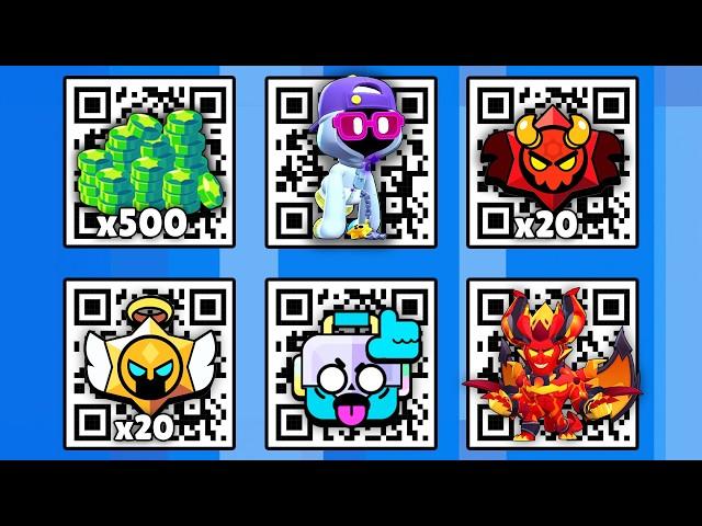 FREE!  SHADE & ANGELIC AND DEMONIC DROPS!  CODE | BRAWL STAR QR CODES 2024 | BRAWL STAR NEW UPDATE