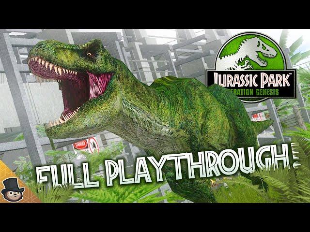 FULL PLAYTHROUGH | Jurassic Park Operation Genesis 20 Year Anniversary Playthrough