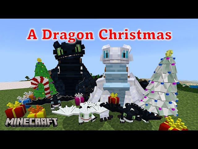 A Dragon Family Christmas in Minecraft / Age of Berk HTTYD