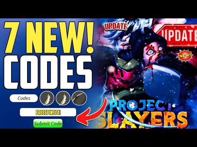 ️UPDATE!REDEEM️PROJECT SLAYER CODES - CODES FOR PROJECT SLAYER - ROBLOX PROJECT SLAYERS CODES