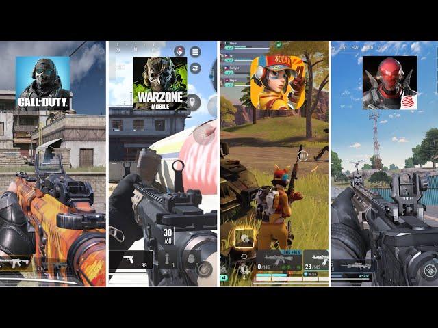 COD Mobile vs Warzone Mobile vs Farlight 84 vs Project BloodStrike Comparison Which one is the BEST?