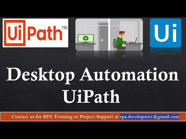 Desktop Automation by Uipath Studio | Uipath Tutorial For Beginners | Desktop Automation UiPath