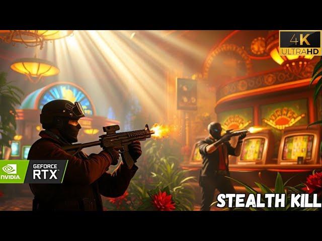 COD: Black Ops 6 - Casino Heist - Stealth Action Kills (High Rollers)