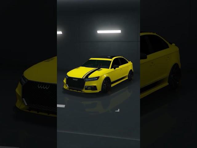 Obey Tailgater S Customizations (Audi RS3) - GTA 5 Online