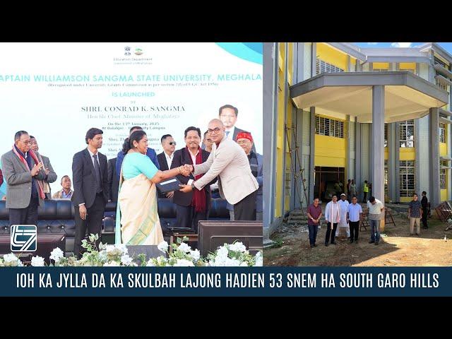 IOH KA JYLLA DA KA SKULBAH LAJONG HADIEN 53 SNEM HA SOUTH GARO HILLS