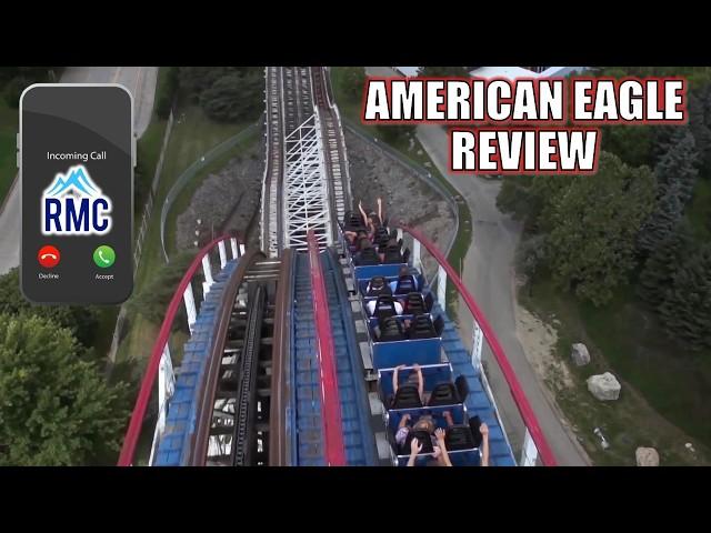 American Eagle Review, Six Flags Great America Intamin Dual Wood Coaster | Will it be RMCed?