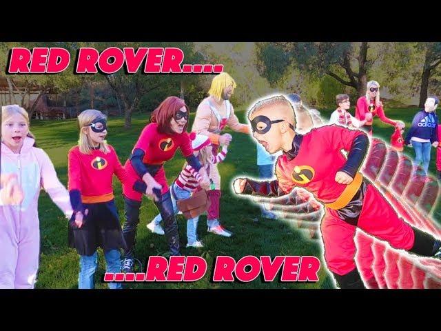 Red Rover Super Hero Halloween Game! | Red Rover, Red Rover, Send Hero Right Over!