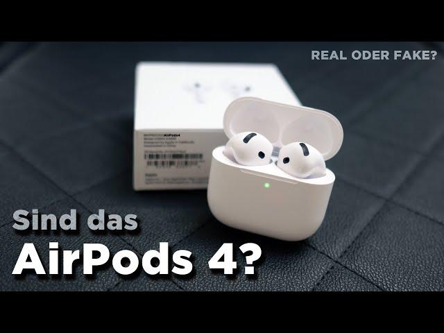 Sind das AirPods 4? - Ich habe die neue AirPods-Generation als FAKE getestet!