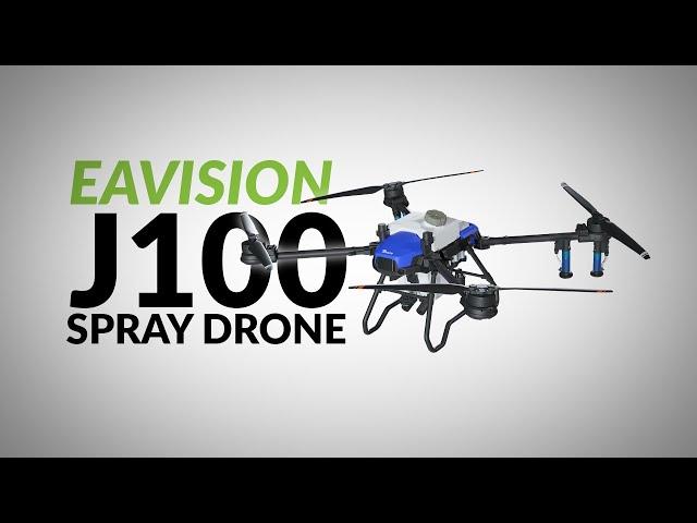 The EAVision J100 | Next-Generation Spray Drone with LIDAR Technology