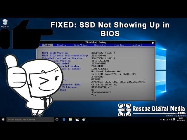 FIXED: SSD Not Showing Up in BIOS | Quick & Easy Solutions| Rescue Digital Media