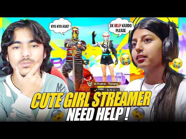 Cute Girl Streamer Need Help She Crying on Live 2 Players Call Her Noob - Laka Gamer