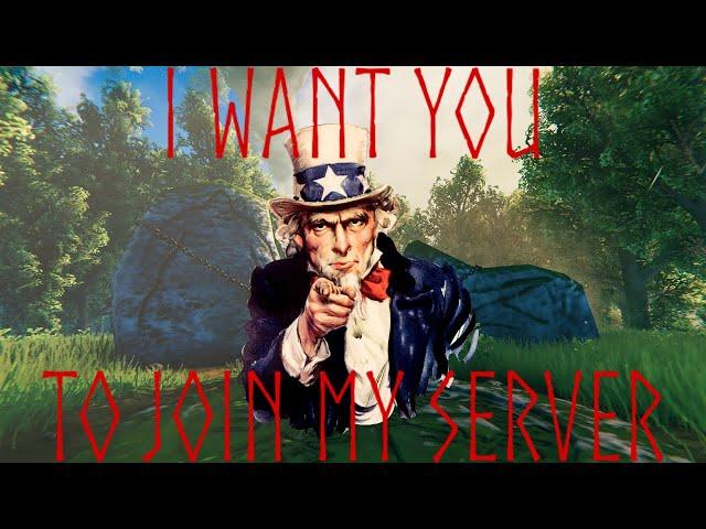 So I Started A Valheim Server... Come join!