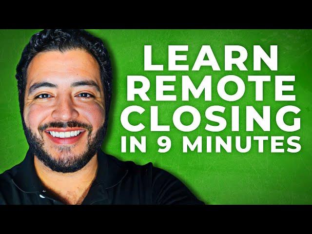 High Ticket Sales Training For Beginners - Remote Closing 101