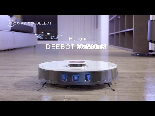 ECOVACS ROBOTICS Introducing DEEBOT OZMO T8