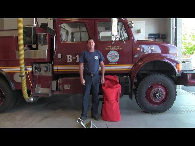 East Fork Fire Protection Districts New Wildland Hose Roller