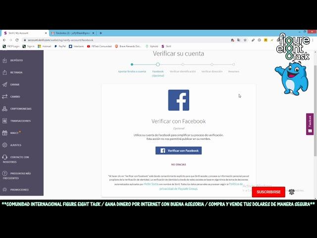 Como Verificar Una Cuenta SKRILL Correctamente Paso a Paso