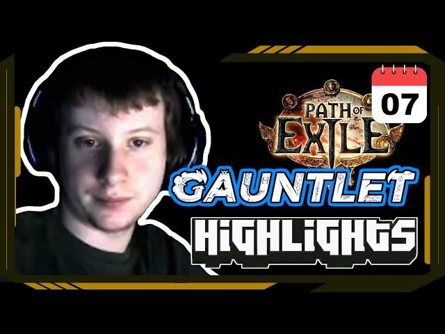 Gauntlet Day 7 - Path of Exile Highlights #224 - imexile, Alkaizer, cArn, Steelmage and others