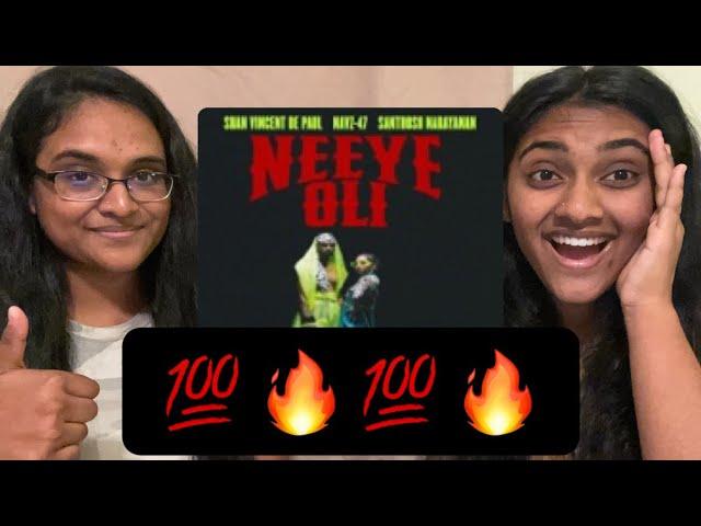 Neeye Oli Song REACTION | Shan Vincent de Paul, Navz-47, Santhosh Narayanan