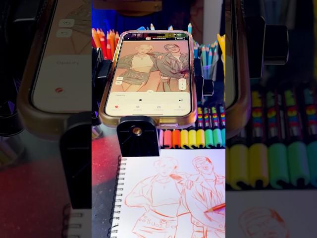 What to draw when you're bored? (Rosé & Bruno Mars) | AR Drawing App #ARDrawing #ARDrawingApp