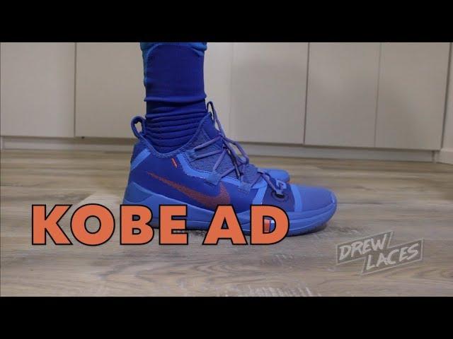 Nike Kobe AD Exodus Pacific Blue on Feet