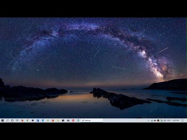 Windows 10 Using the peek at desktop option and how to turn it off