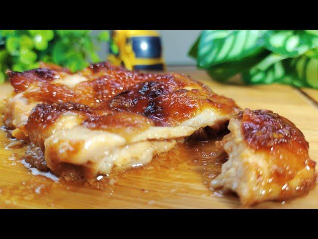 Juicy bake chicken recipe  Easy and delicious oven baked chicken thighs | Simple hearty dinner!