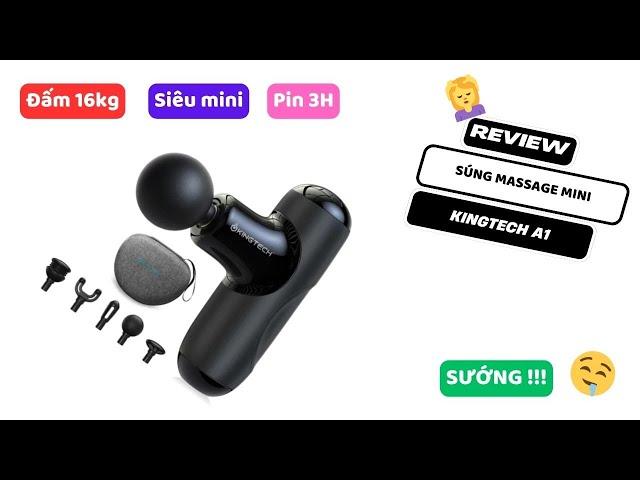 Máy massage mini đấm cực khỏe 16kg | Máy Massage Cầm Tay Mini KINGTECH A1