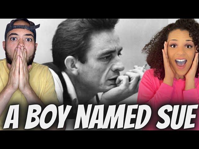 THIS WAS HILARIOUS!..| FIRST TIME HEARING Johnny Cash - Boy Named Sue REACTION