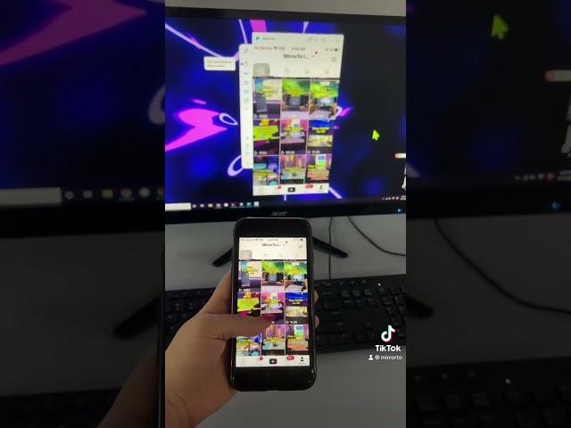 Screen mirror and control iPhone from PC ?!