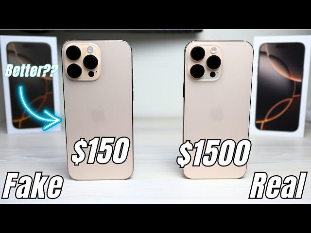 FAKE iPhone 16 Pro Max BETTER than the Real??